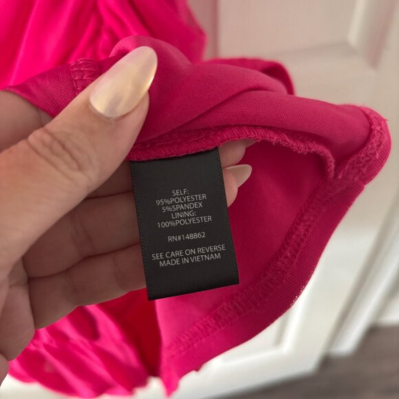 Ruched Mesh Wiggle Dress - Picture 4 of 4